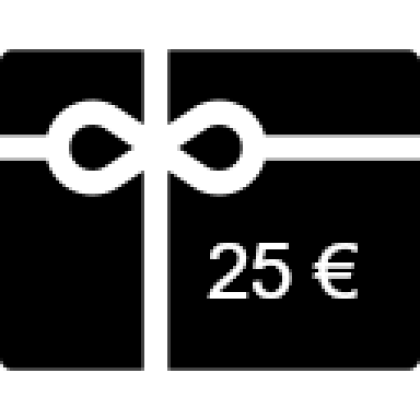 Geschenkgutschein 25€