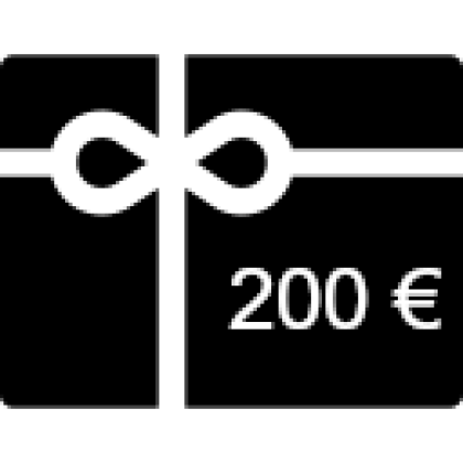 Geschenkgutschein 200€