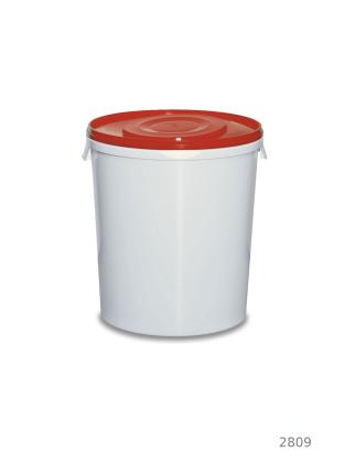 Bucket with Lid Round